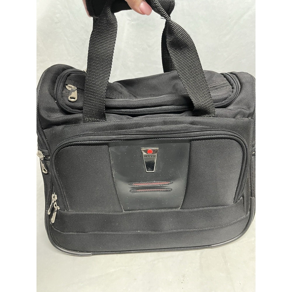Delsey Luggage Carry On Light Weight Tote Black Overnight Gym Bag